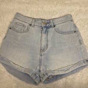 Kendall & Kylie Light Blue Jean Shorts